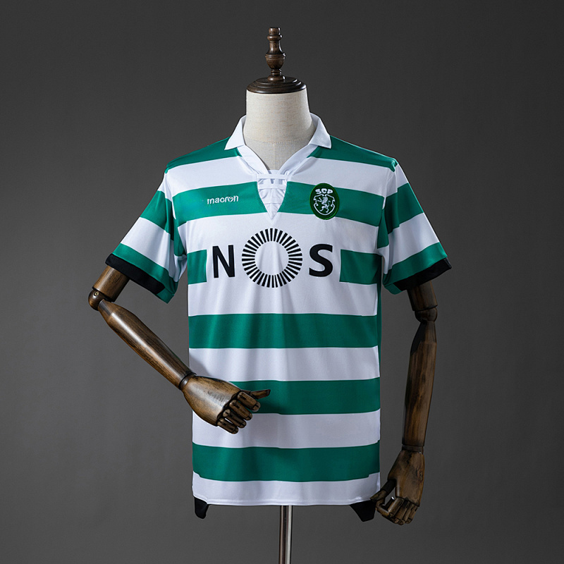Sporting Lisbon 18-19 Home Retro Jersey S-XXL